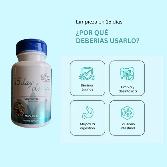 15 days CLEANSE -limpiador intestinal