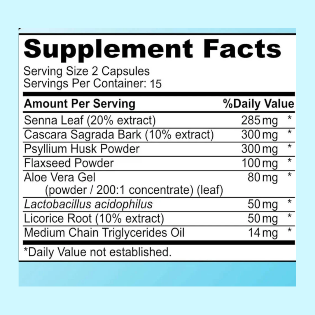 15 days CLEANSE -limpiador intestinal