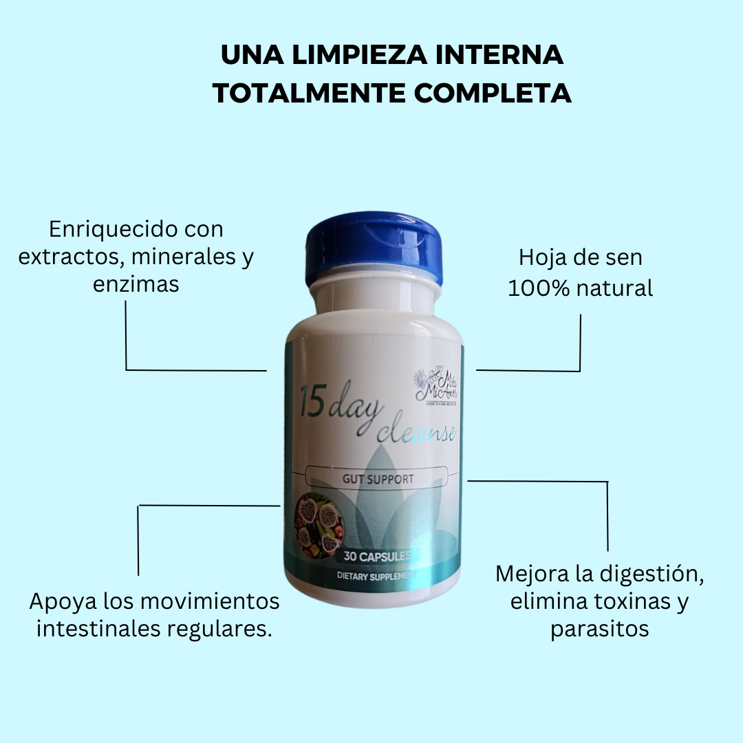 15 days CLEANSE -limpiador intestinal