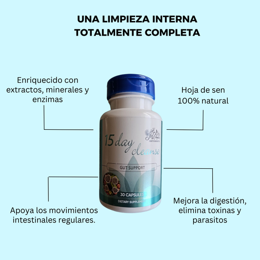 15 days CLEANSE -limpiador intestinal