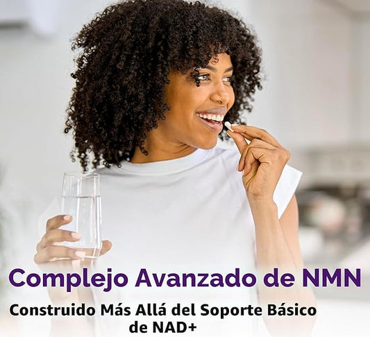 COMPLEJO NMN 1,000 MG POR PORCIÓN, 60 CÁPSULAS VEGETALES