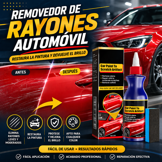 REMOVEDOR DE RAYONES PARA AUTOMÓVIL – RESTAURADOR DE PINTURA
