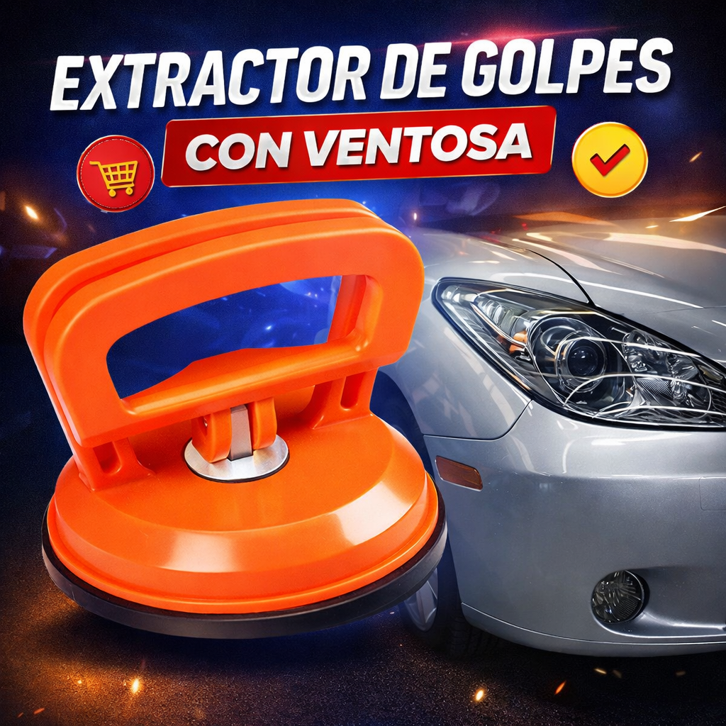 EXTRACTOR DE GOLPES CON VENTOSA PARA CARROS