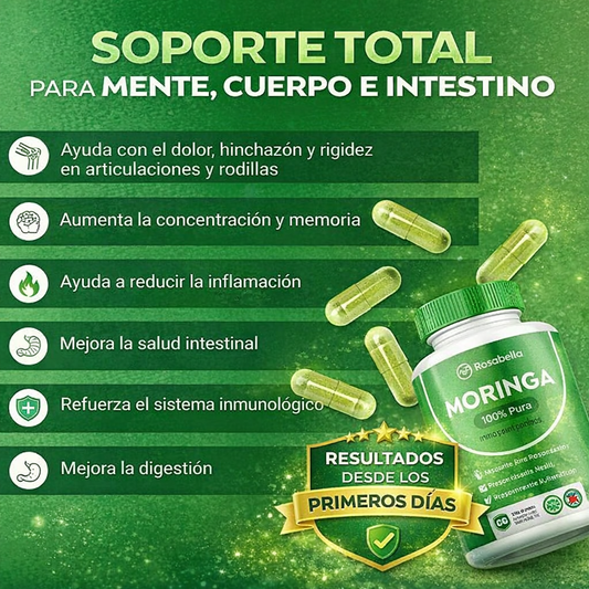 SUPERALIMENTO ANTIOXIDANTE MORINGA ROSABELLA