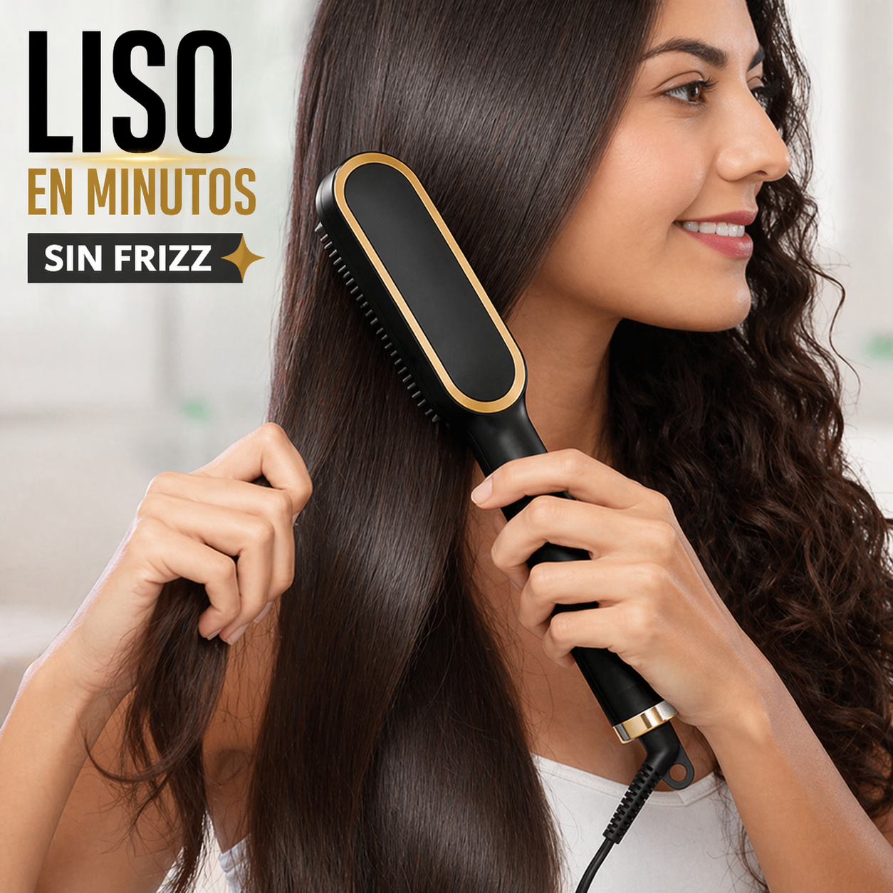 COMBO CEPILLO ALISADOR 3 EN 1 + TRATAMIENTO BOTOX CON KERATINA