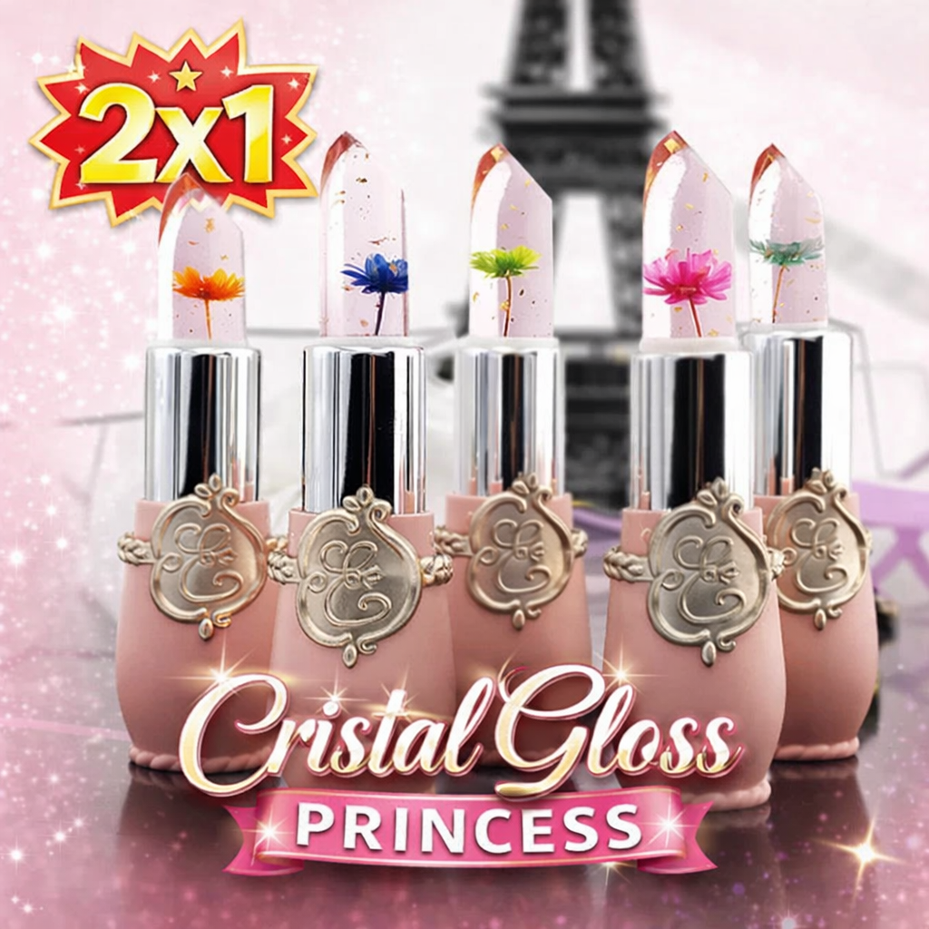 2 CRISTAL GLOSS PRINCESS EL MEJOR HIDRATANTE DEL MERCADO