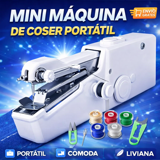 MINI MÁQUINA DE COSER PORTÁTIL