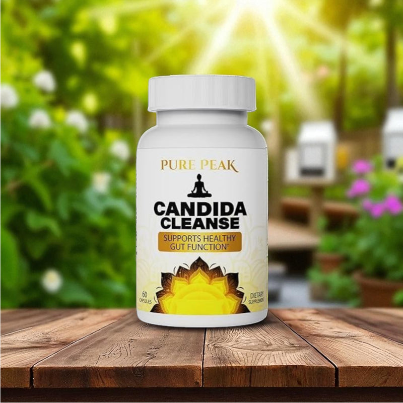 CANDIDA CLEANSE 60 CÁPSULAS – REDUCE HINCHAZÓN Y MEJORA LA DIGESTIÓN